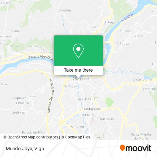 Mundo Joya map