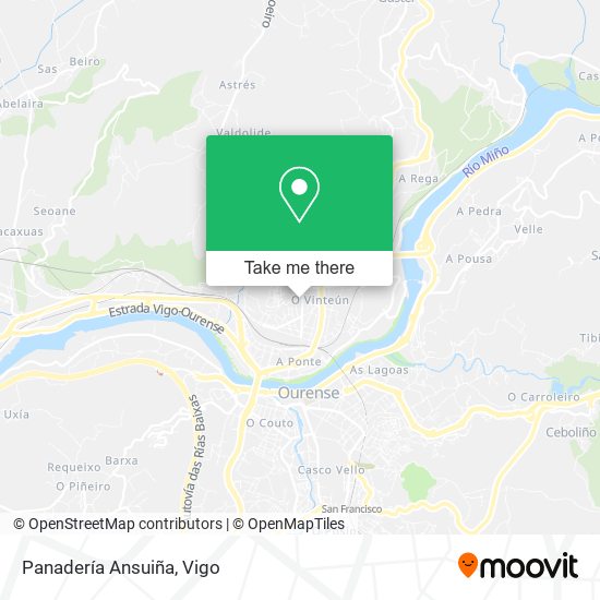 Panadería Ansuiña map