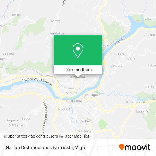 Garlon Distribuciones Noroeste map