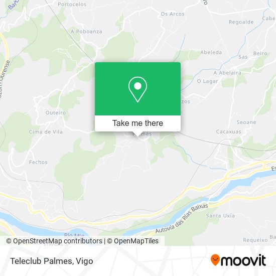 Teleclub Palmes map