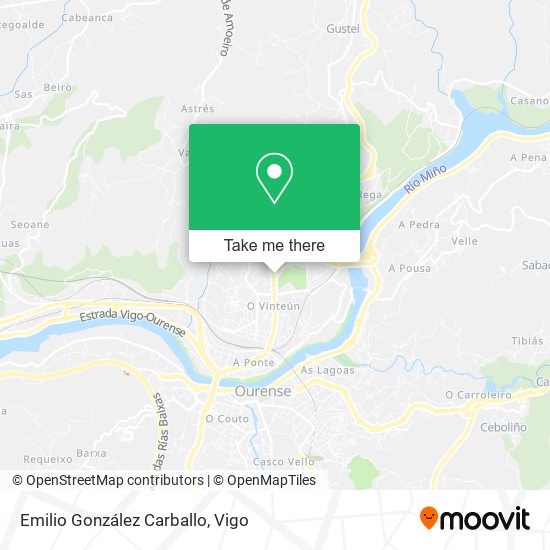 Emilio González Carballo map