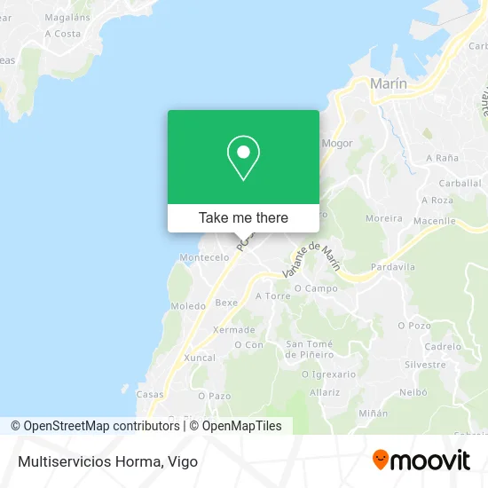 Multiservicios Horma map