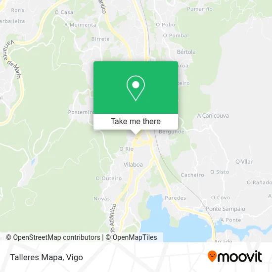 Talleres Mapa map