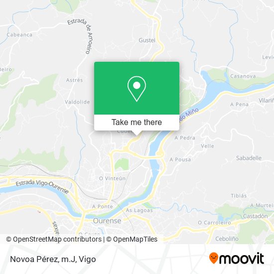 Novoa Pérez, m.J map