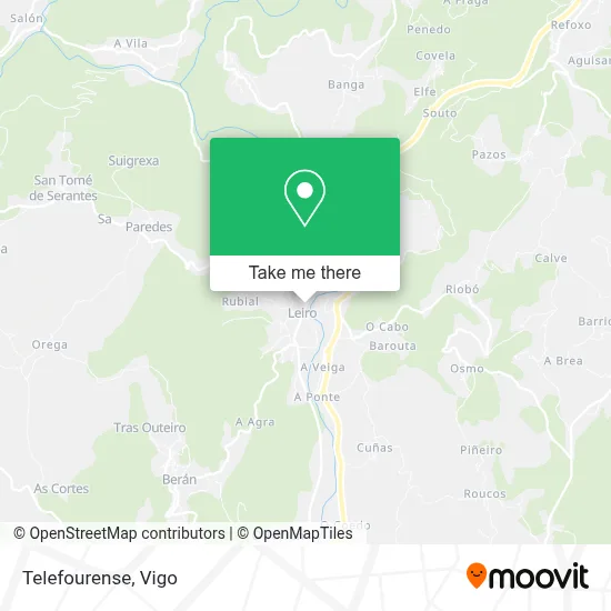 Telefourense map