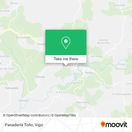 Panadería Toño map