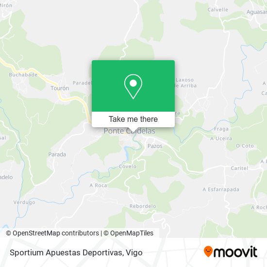 mapa Sportium Apuestas Deportivas