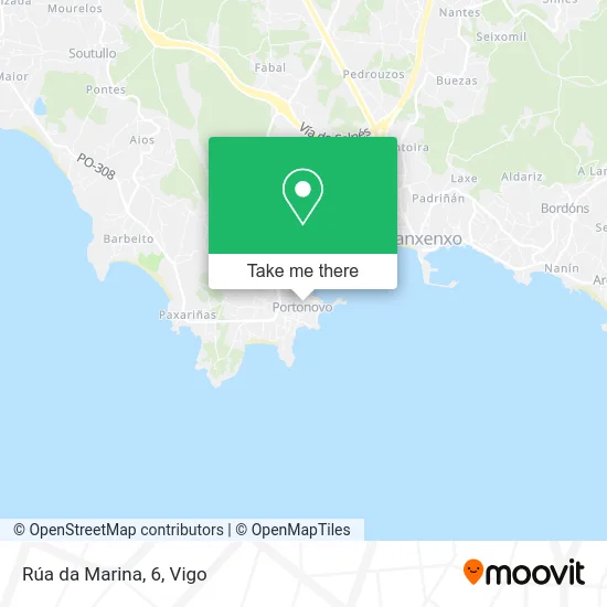 Rúa da Marina, 6 map