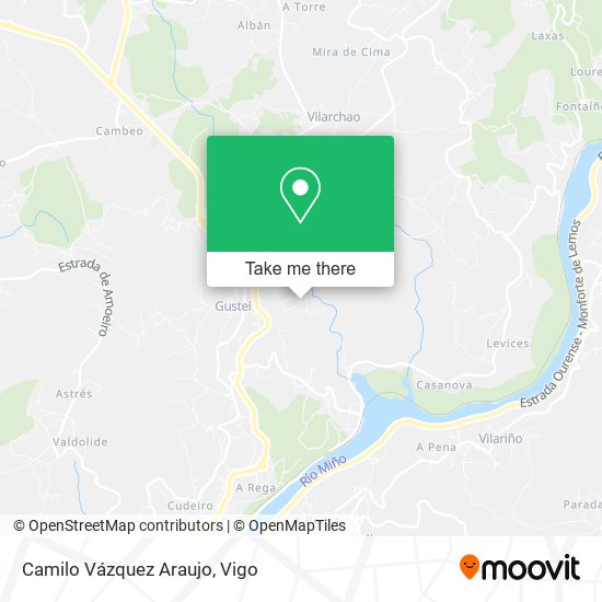 Camilo Vázquez Araujo map