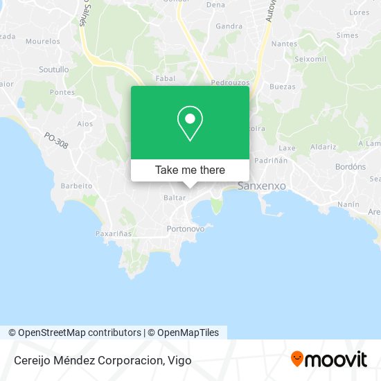 Cereijo Méndez Corporacion map