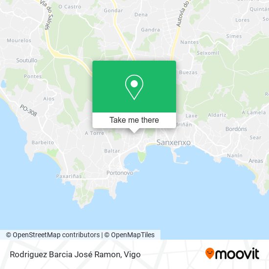 Rodriguez Barcia José Ramon map