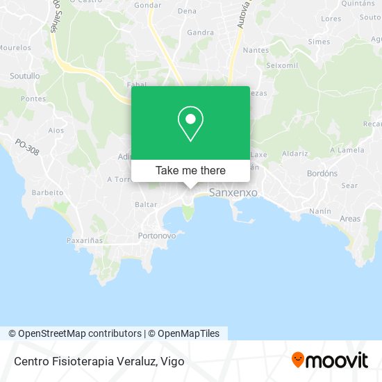 Centro Fisioterapia Veraluz map