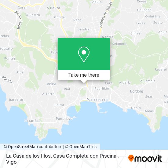 La Casa de los Illos. Casa Completa con Piscina. map