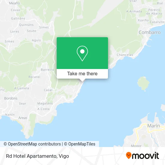 Rd Hotel Apartamento map