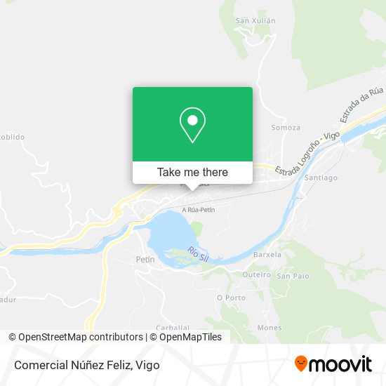Comercial Núñez Feliz map