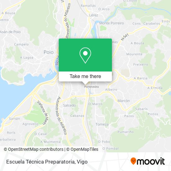 Escuela Técnica Preparatoria map