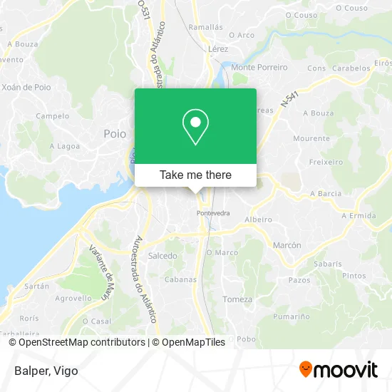 Balper map