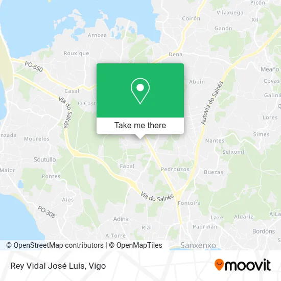 Rey Vidal José Luis map