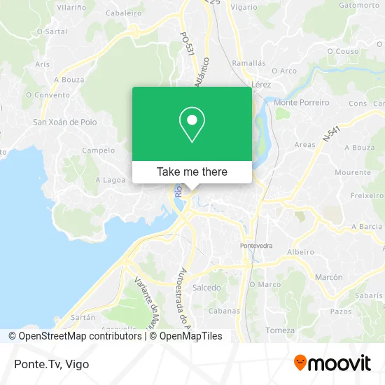 Ponte.Tv map