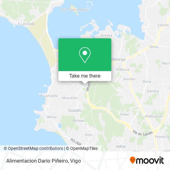 Alimentacion Darío Piñeiro map