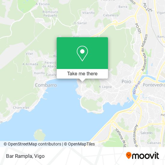 Bar Rampla map