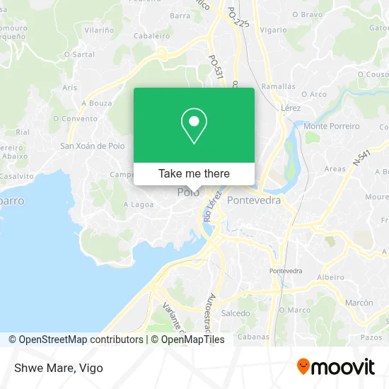Shwe Mare map