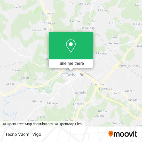 Tecno Vacmi map