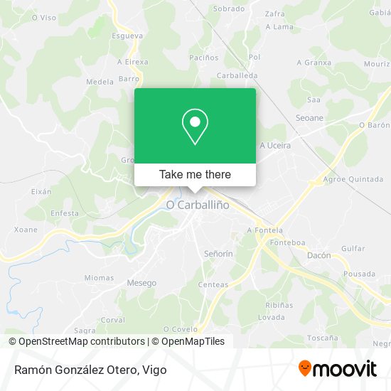 Ramón González Otero map