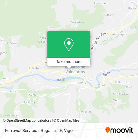 Ferrovial Servicios Begar, u.T.E map