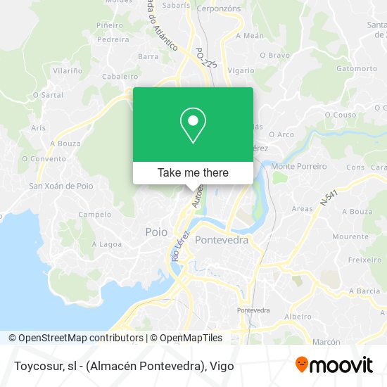 Toycosur, sl - (Almacén Pontevedra) map