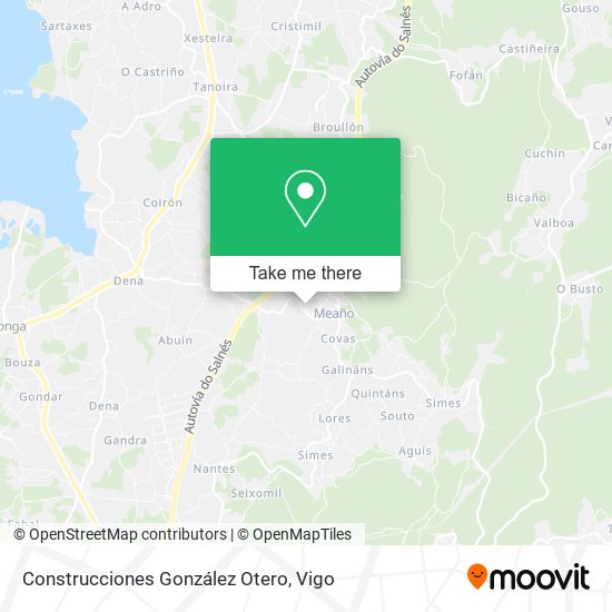 Construcciones González Otero map