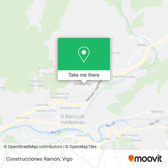 Construcciones Ramón map
