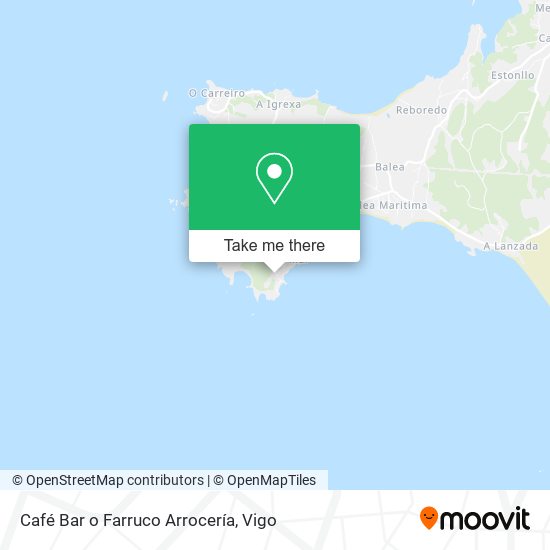 Café Bar o Farruco Arrocería map