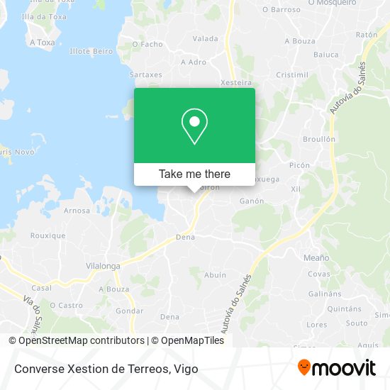 Converse Xestion de Terreos map