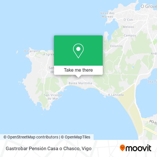 Gastrobar Pensión Casa o Chasco map