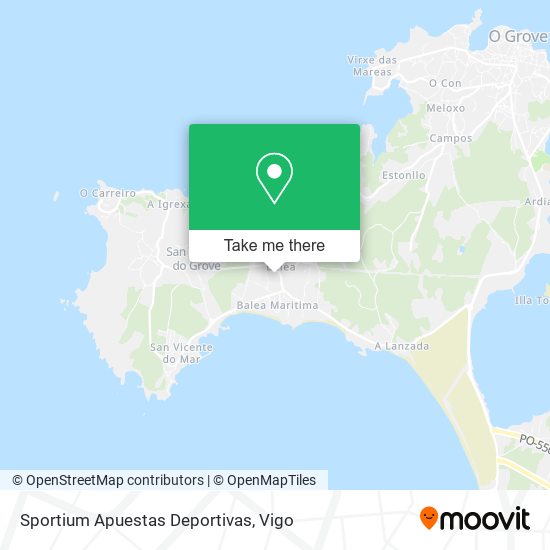 Sportium Apuestas Deportivas map