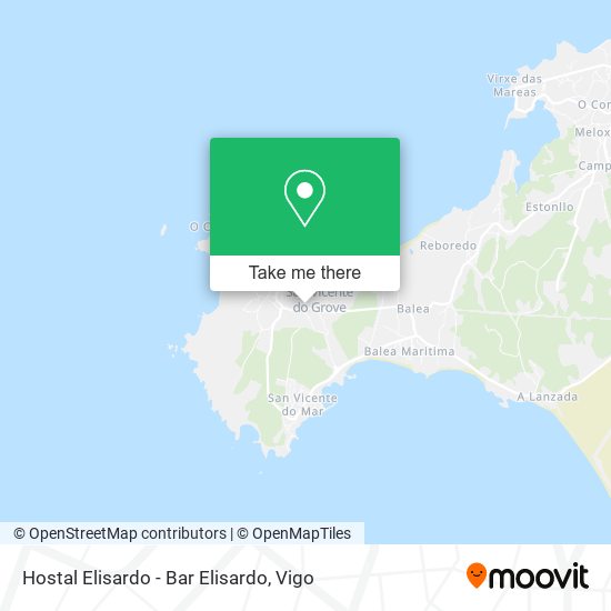 Hostal Elisardo - Bar Elisardo map