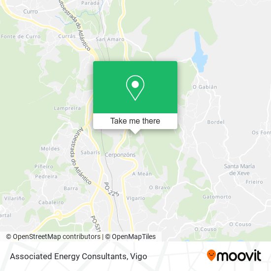 Associated Energy Consultants map