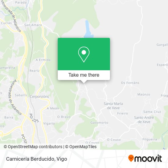 Carnicería Berducido map