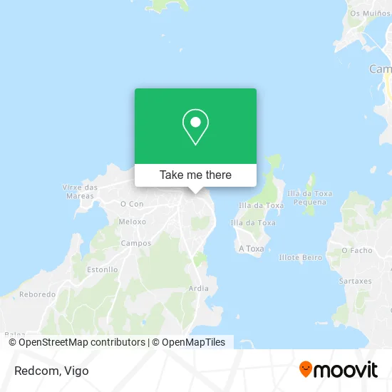 Redcom map