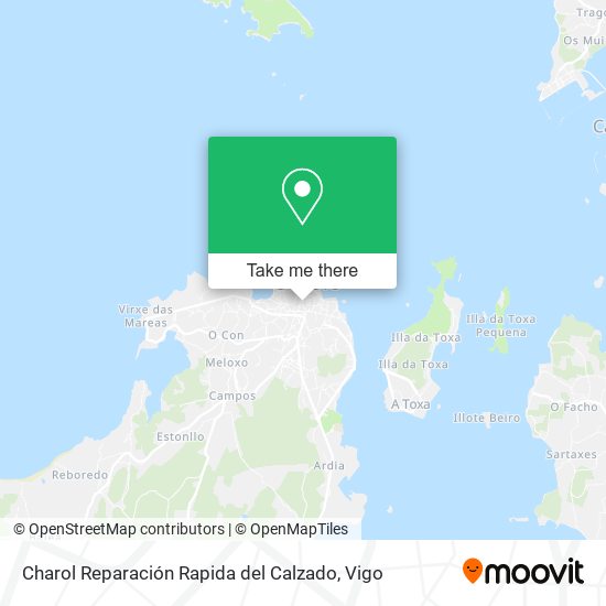 Charol Reparación Rapida del Calzado map