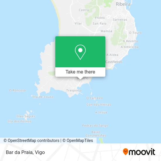 Bar da Praia map