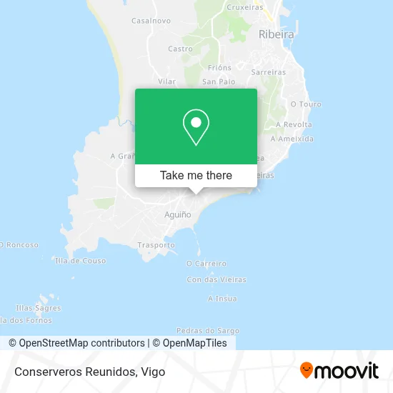 Conserveros Reunidos map