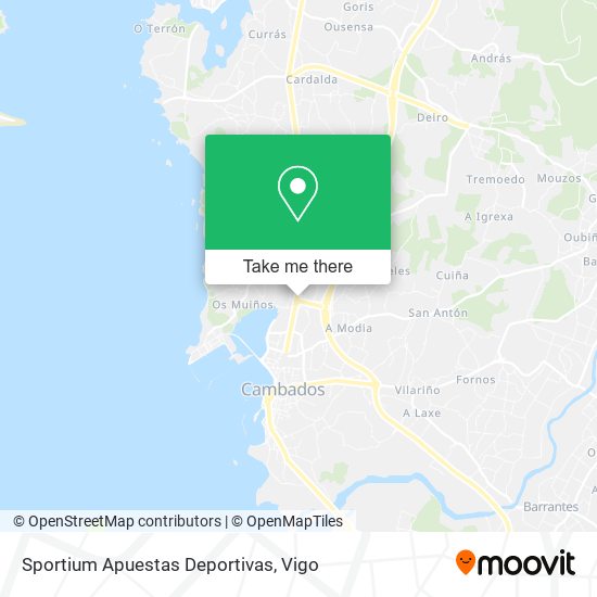 Sportium Apuestas Deportivas map