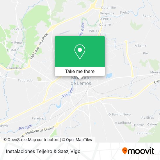Instalaciones Teijeiro & Saez map
