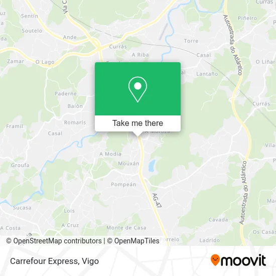 Carrefour Express map