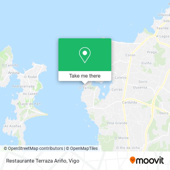 Restaurante Terraza Ariño map