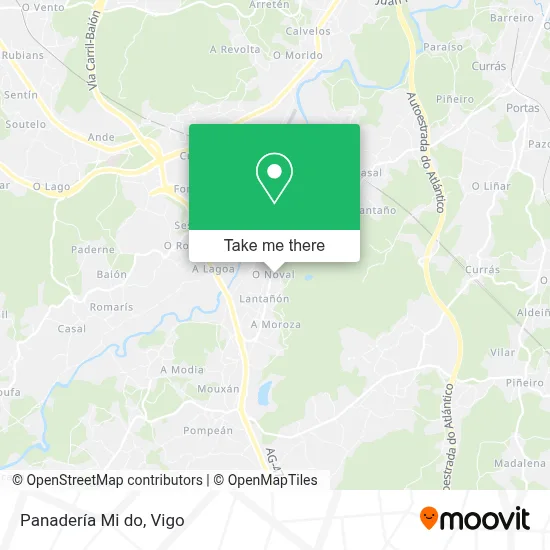 Panadería Mi do map