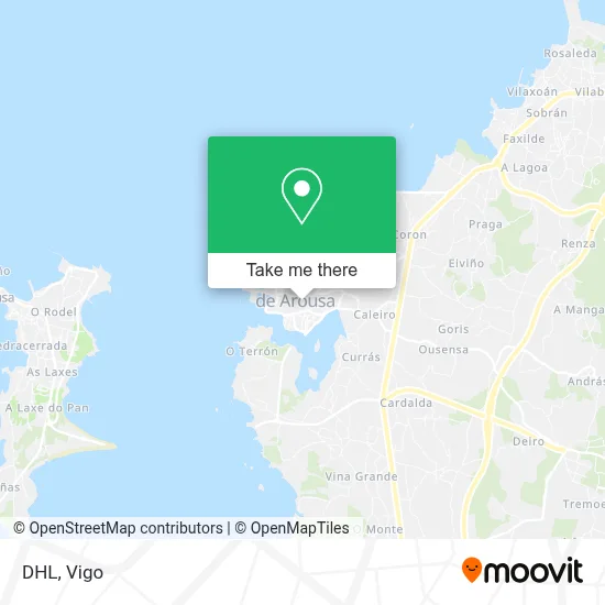 DHL map
