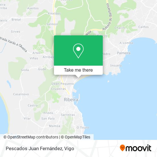 Pescados Juan Fernández map